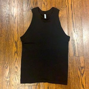Athleta racer-back black tank